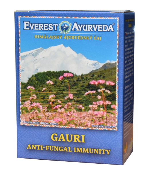 Ayurvedische Kräutermischung Gauri gegen Pilze, Bakterien, Viren, besonders im Verdauungstrakt, 100g, erleichtern die Verdauung